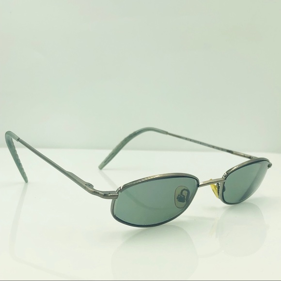 CanyonRiverBlues CRB209 Gunmetal Oval Sunglasses - Picture 3 of 5